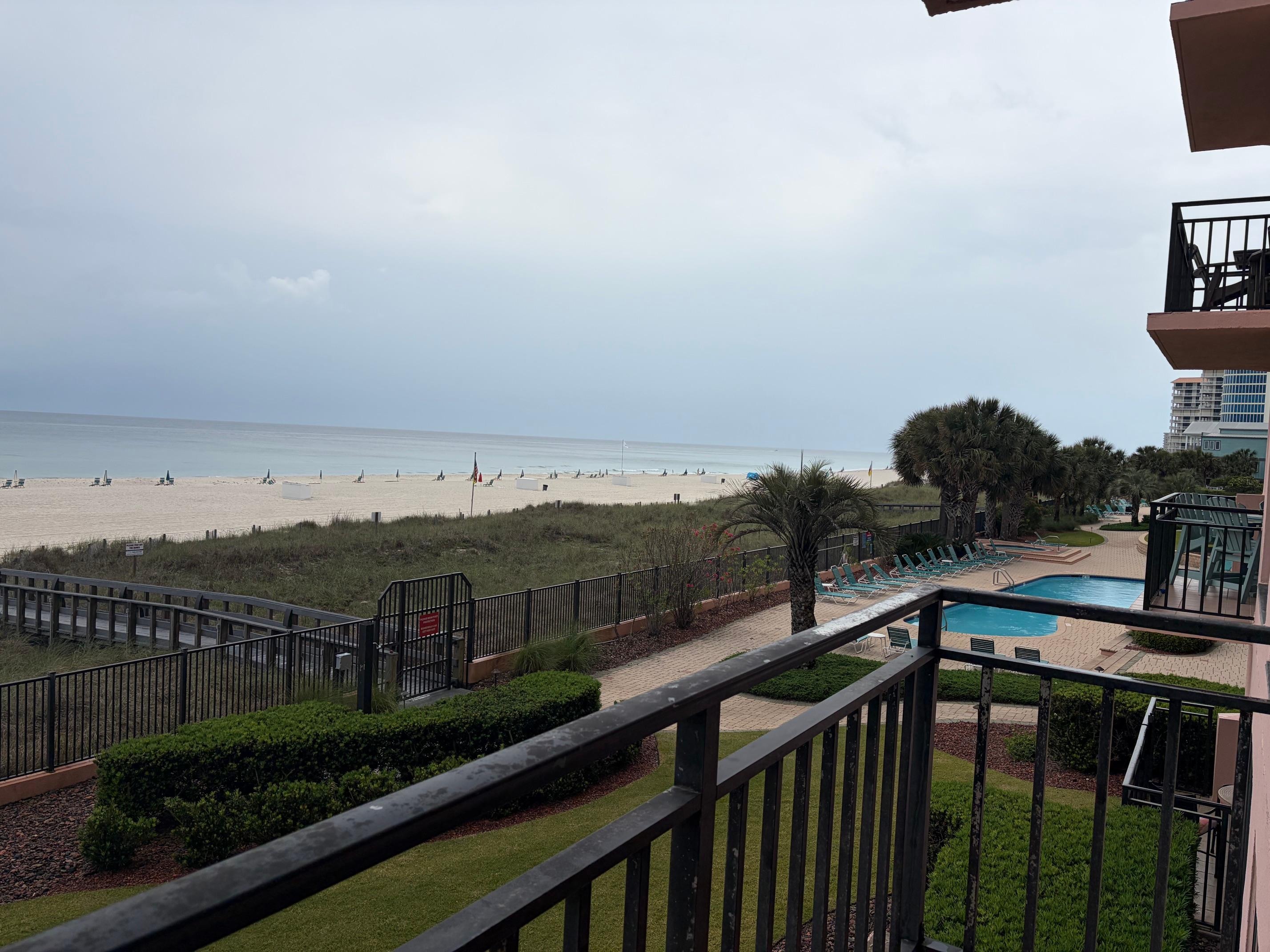 View from balcony