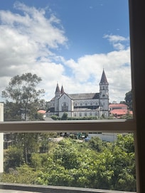 Da janela do hotel