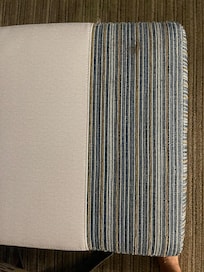 Stains on ottoman
