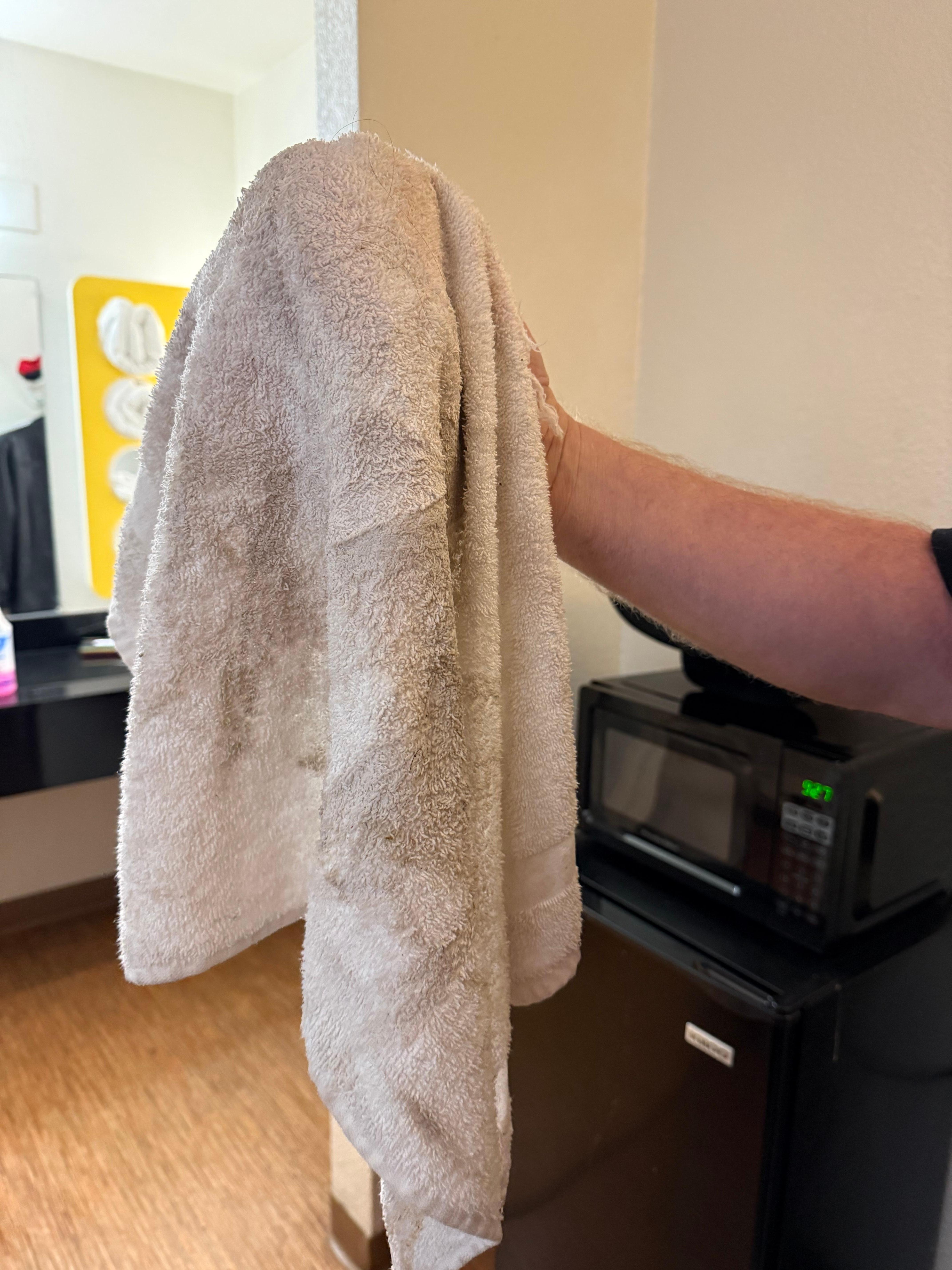 After the floors had been “previously” cleaned.