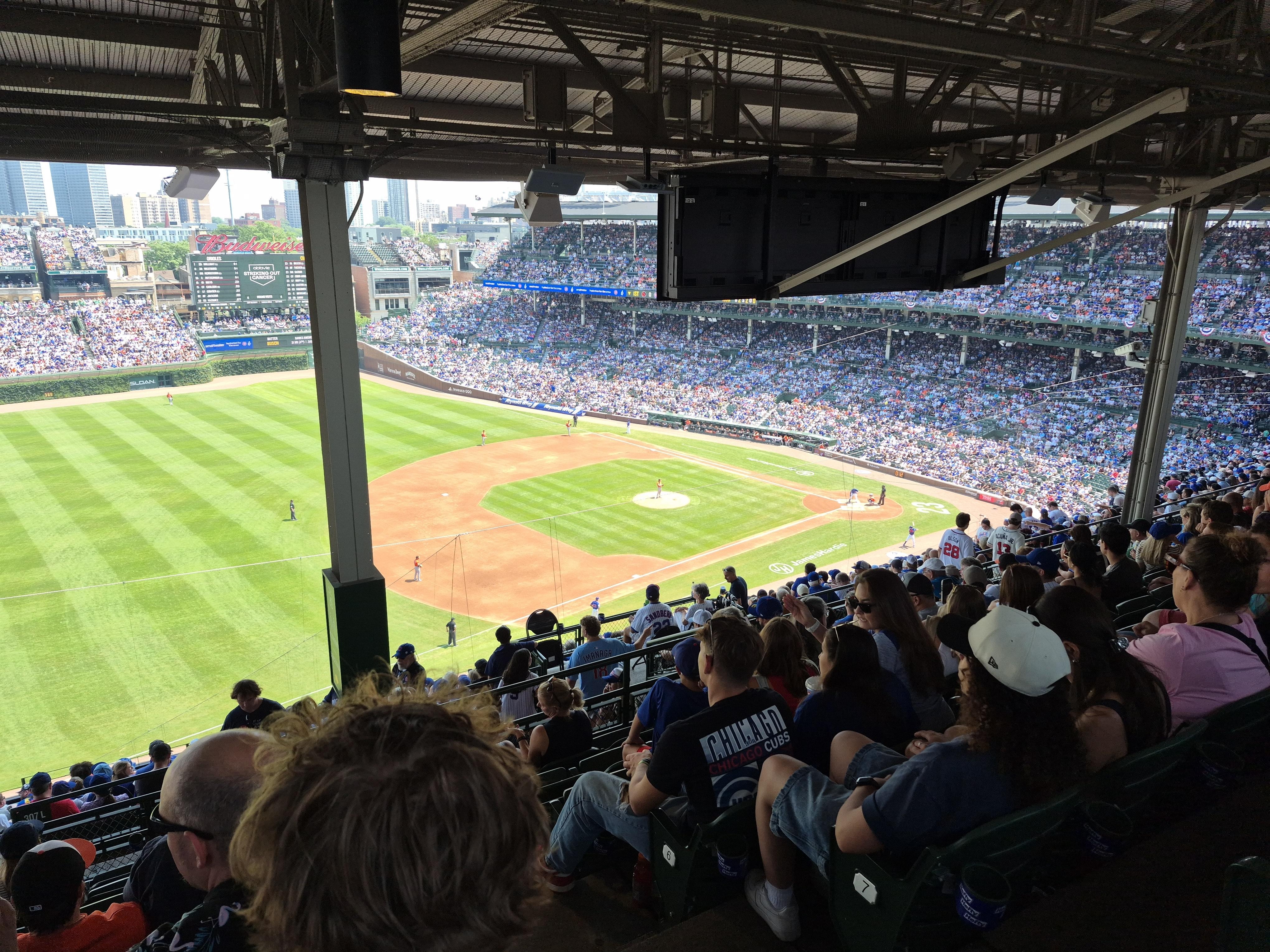 In town for Cubs game.