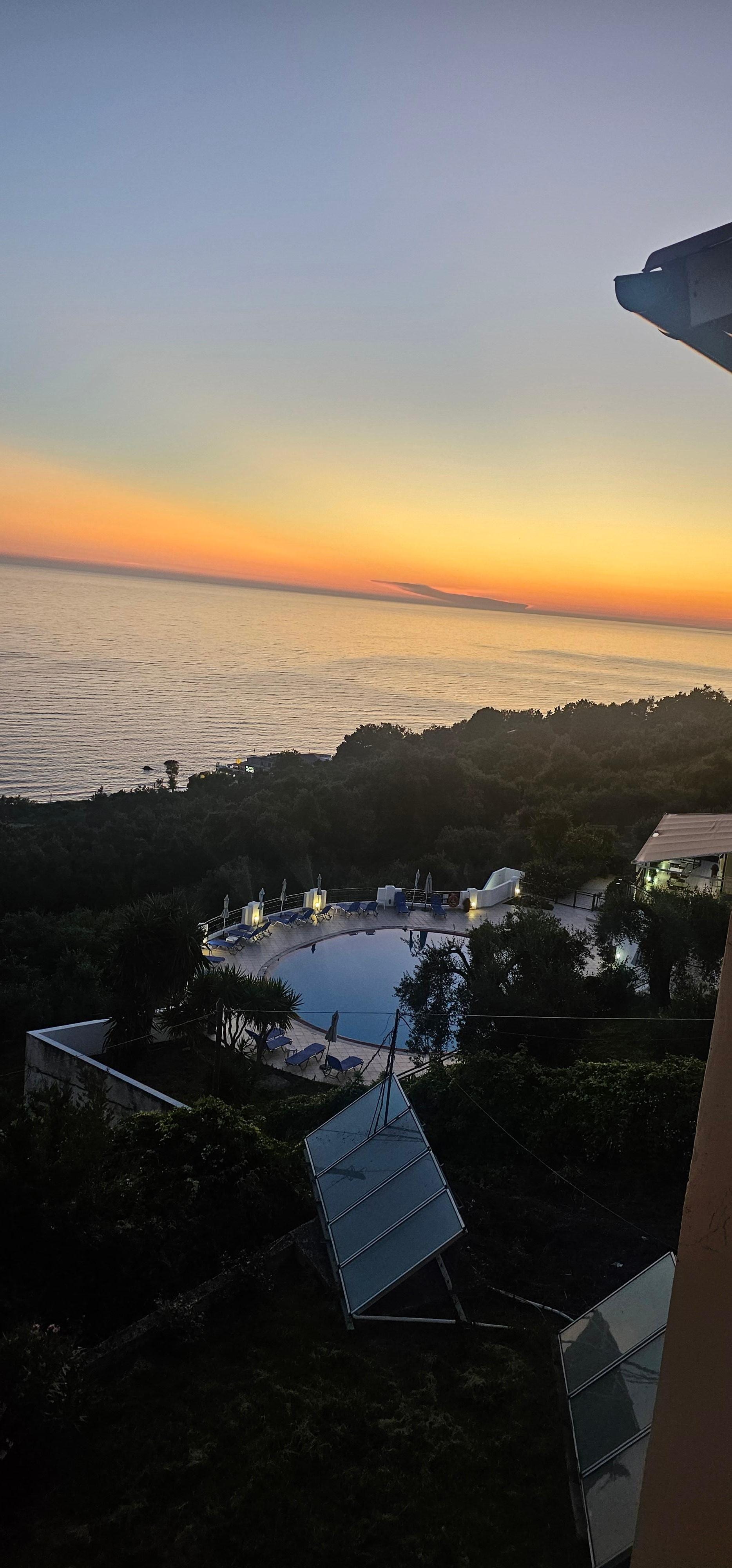 Evening View from the balcony 