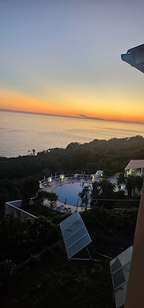Evening View from the balcony
