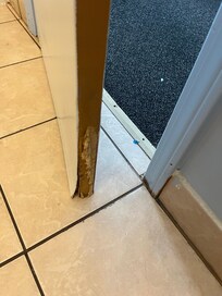 Bathroom door