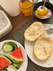 Frühstück im Preis inbegriffen 👍🏼