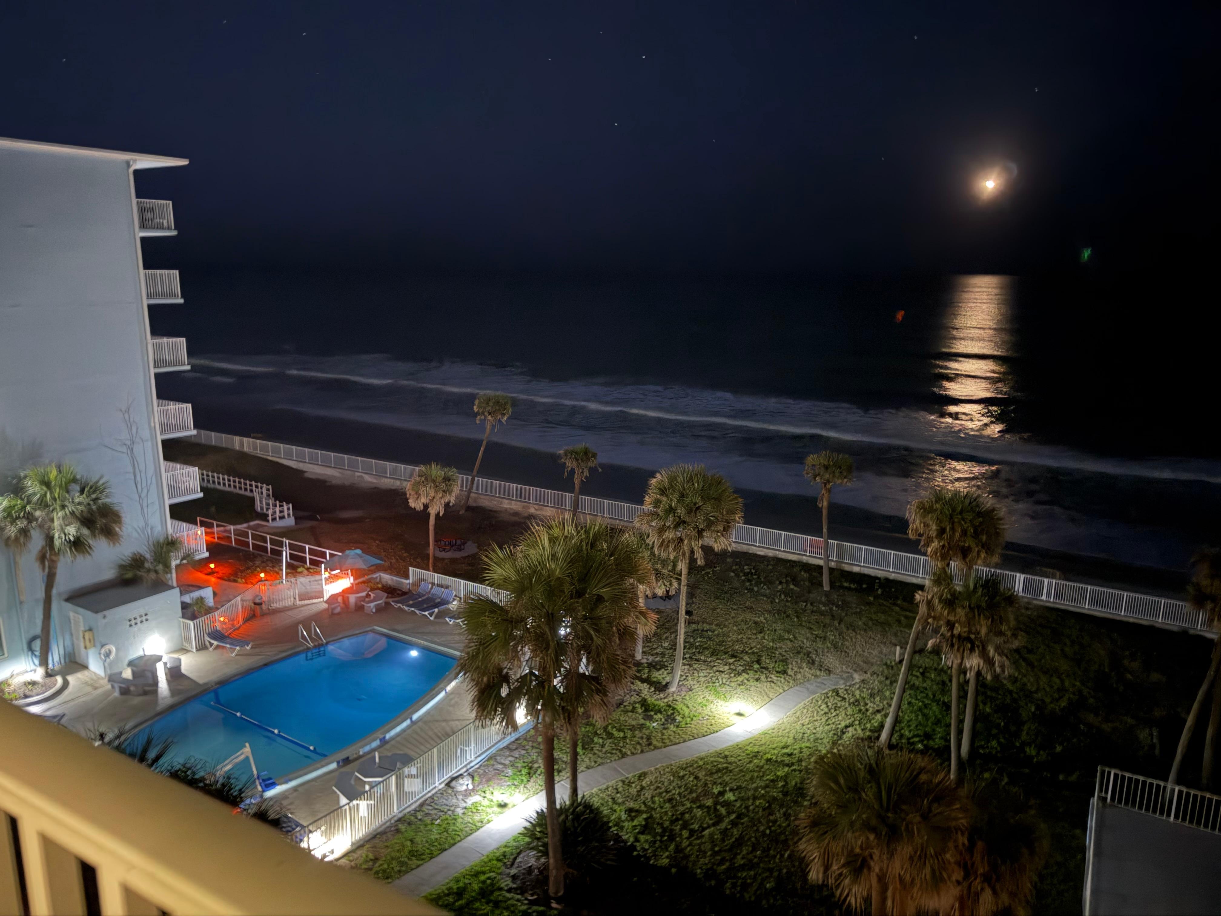 One of the two pools