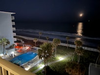 One of the two pools