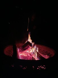 Outside firepit