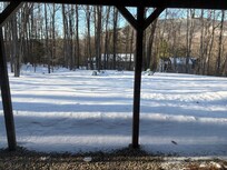 Lovely view from downstairs bedroom