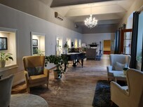 Piano room at the hotel