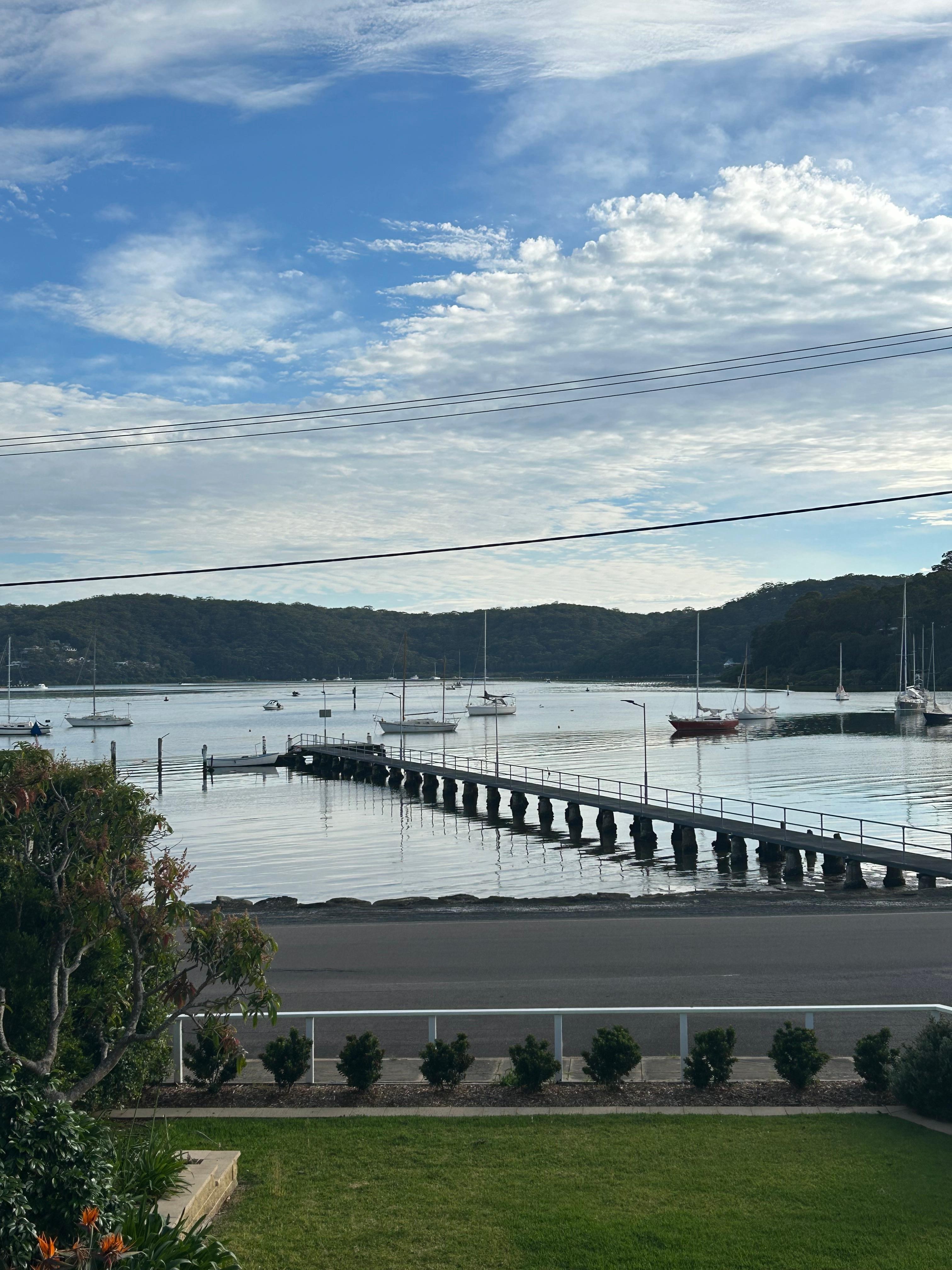 Peaceful morning view