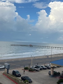 View from balcony of Room 411