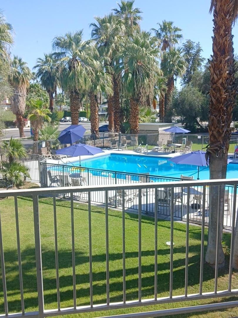 View from the room, top floor. (Only 2 floors.)