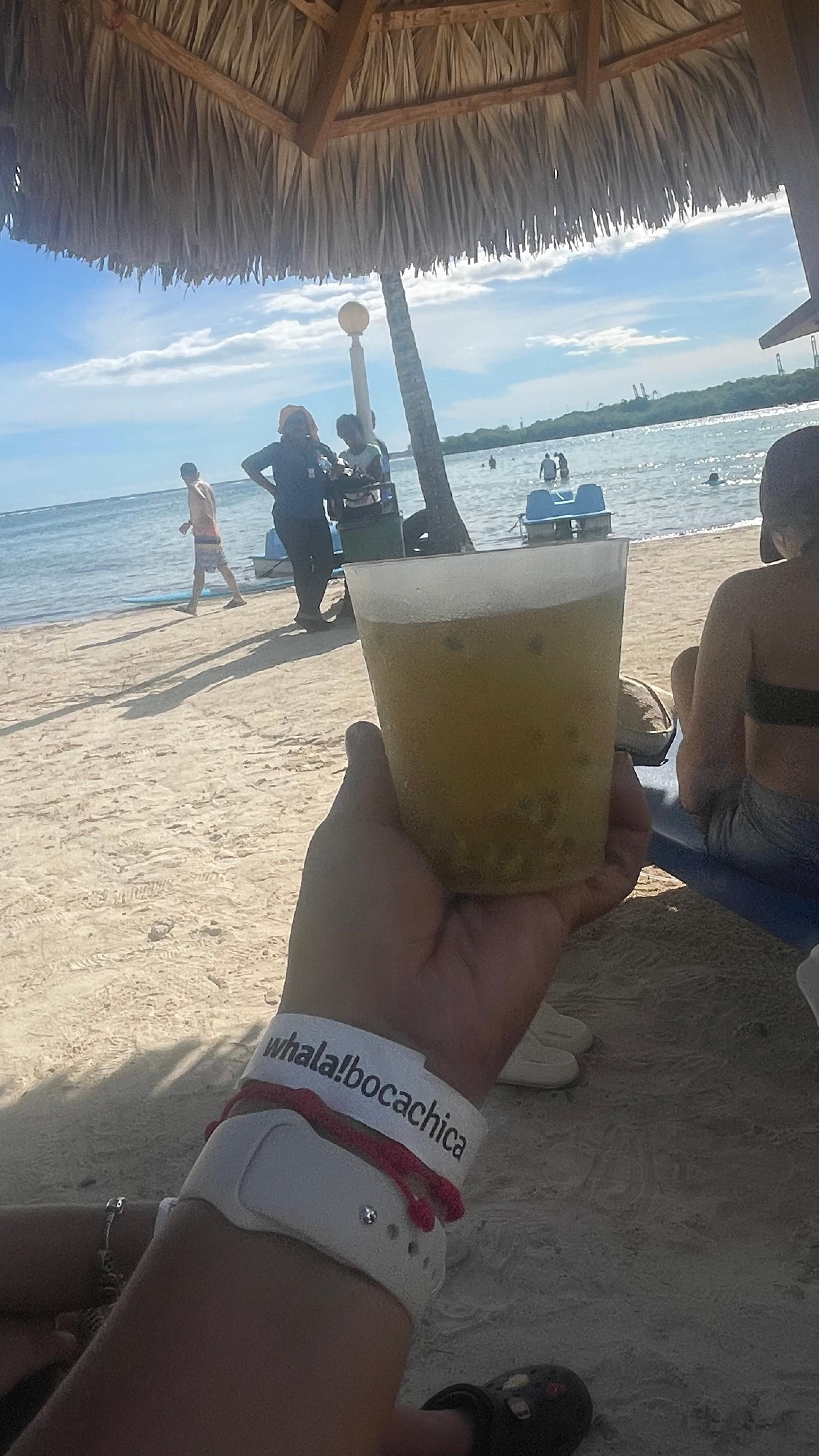 Disfrutando de la playa 