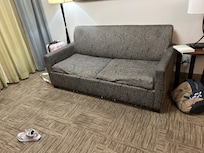 Broken- was told this is normal wear and tear by VEBO