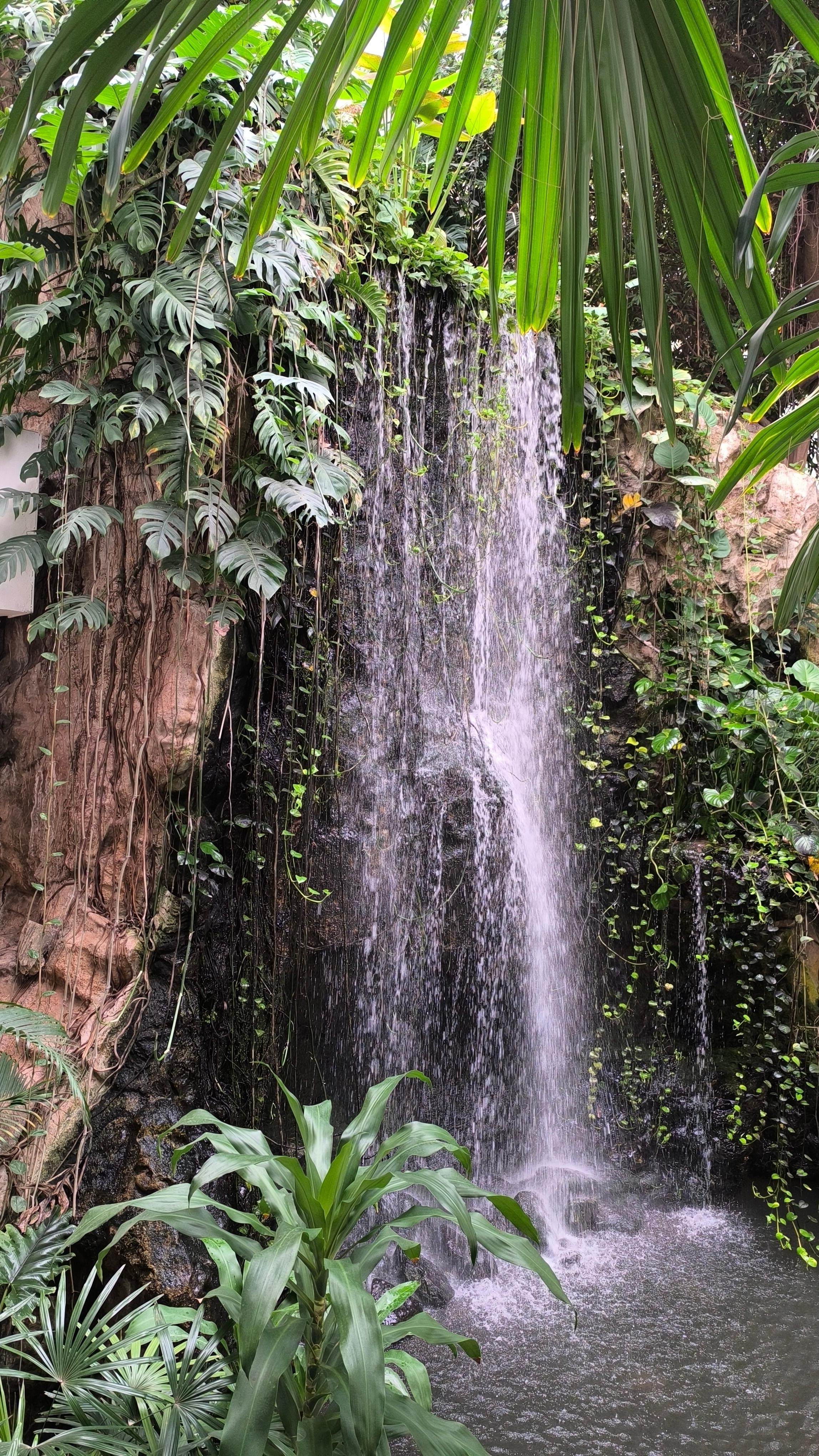 Wasserfall in der Lobby