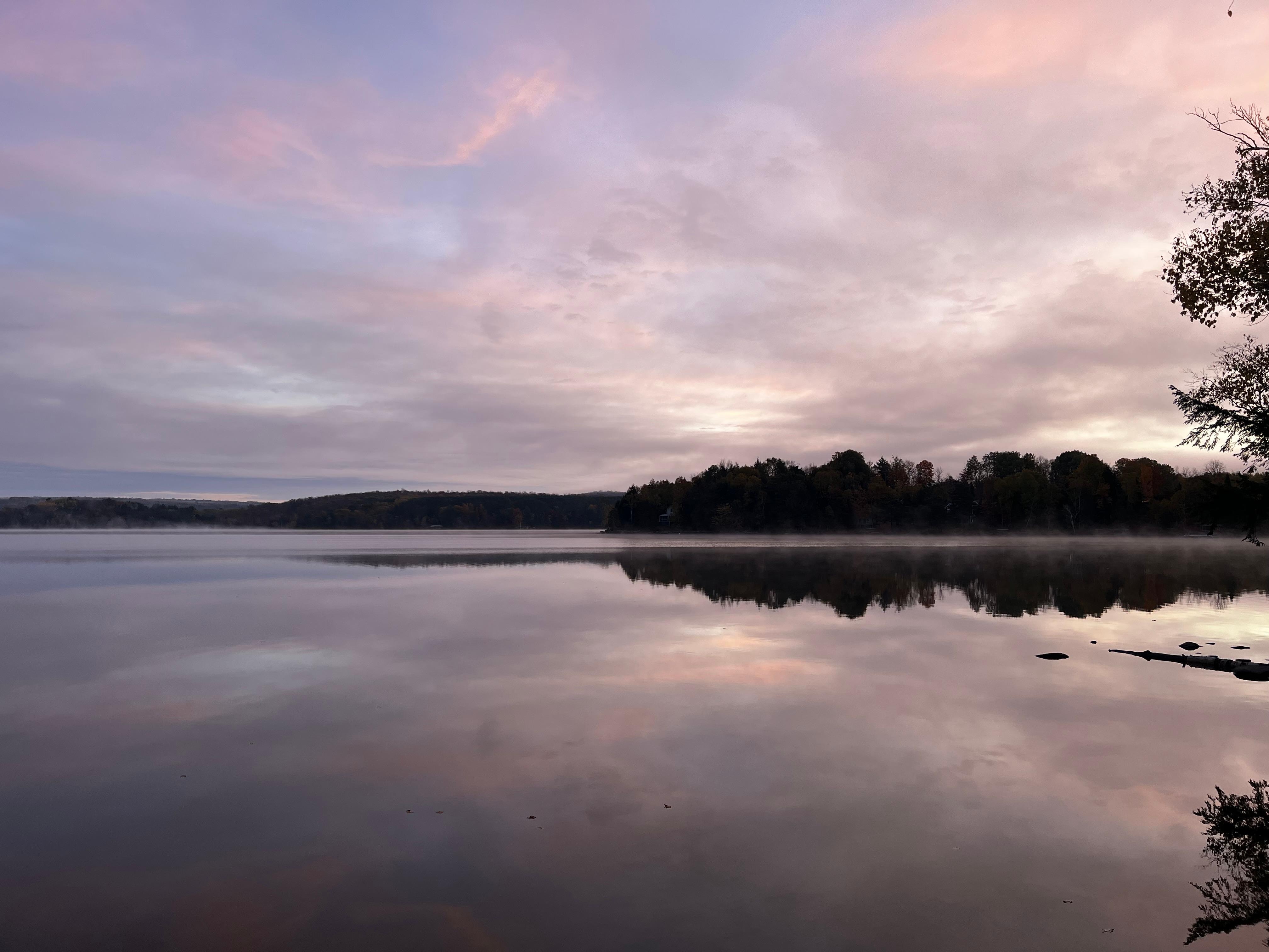 Lake in the morning