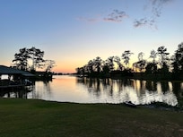 Beautiful sunset from the property