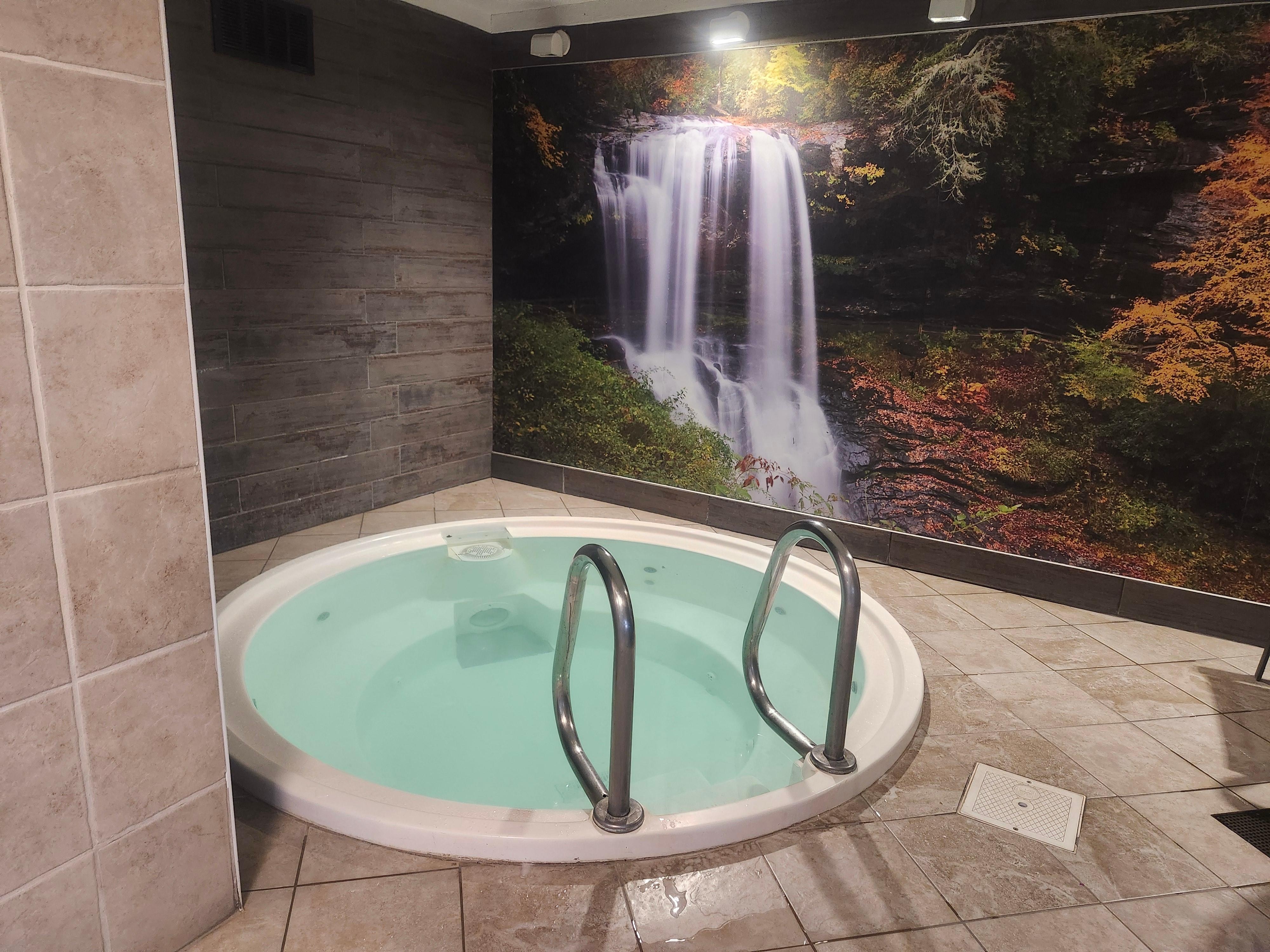 Indoor hot tub