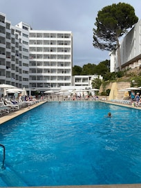 Zona piscina superiore
