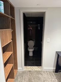 One of the bathrooms.