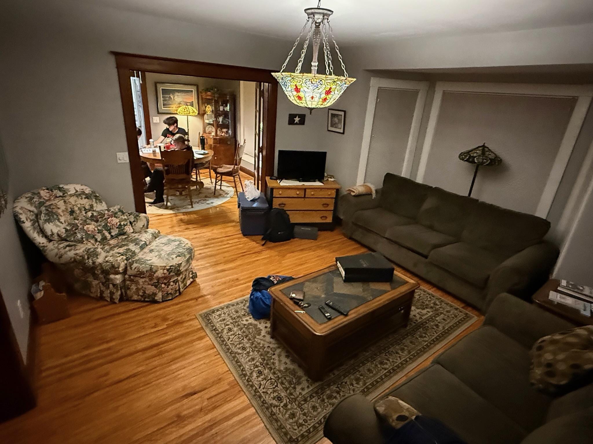 Living Room and Dining Room