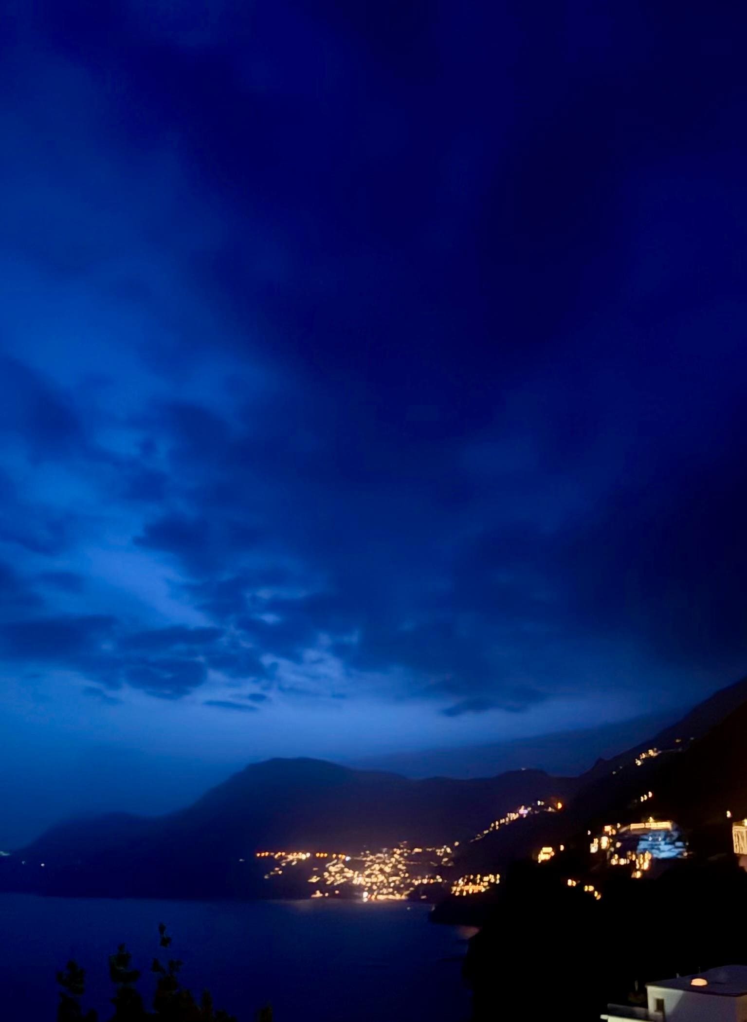 Positano from the balcony