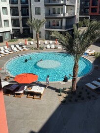 This is the main pool area.