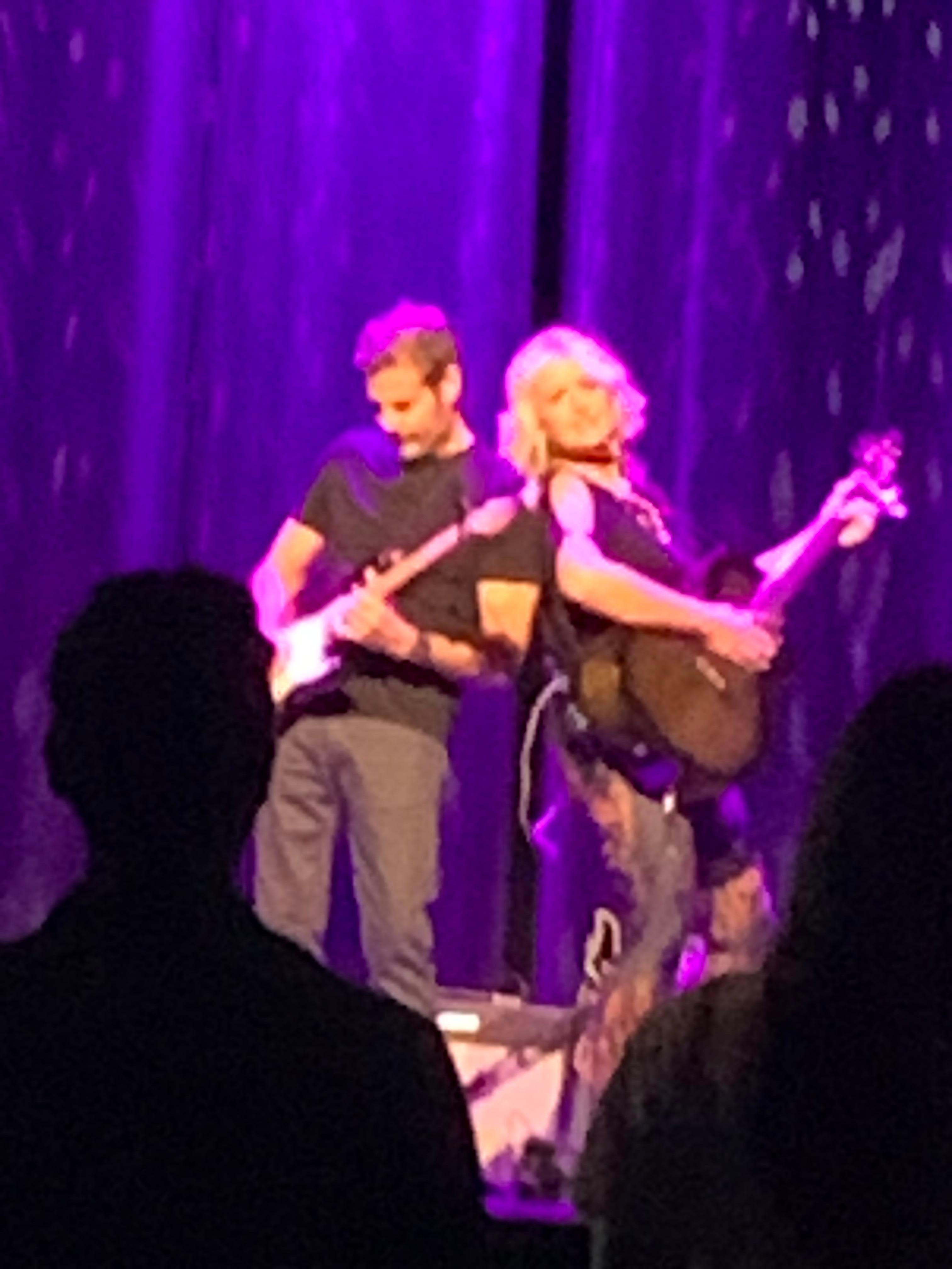 Great concert was performing it was the Maddie Hogan band . Wow!!! 