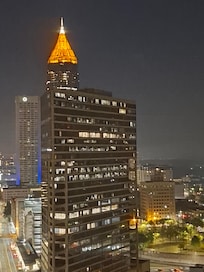 Night view from the balcony.