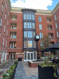 The front entry through the courtyard is beautiful.