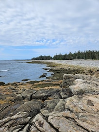Gorgeous beach right up the road