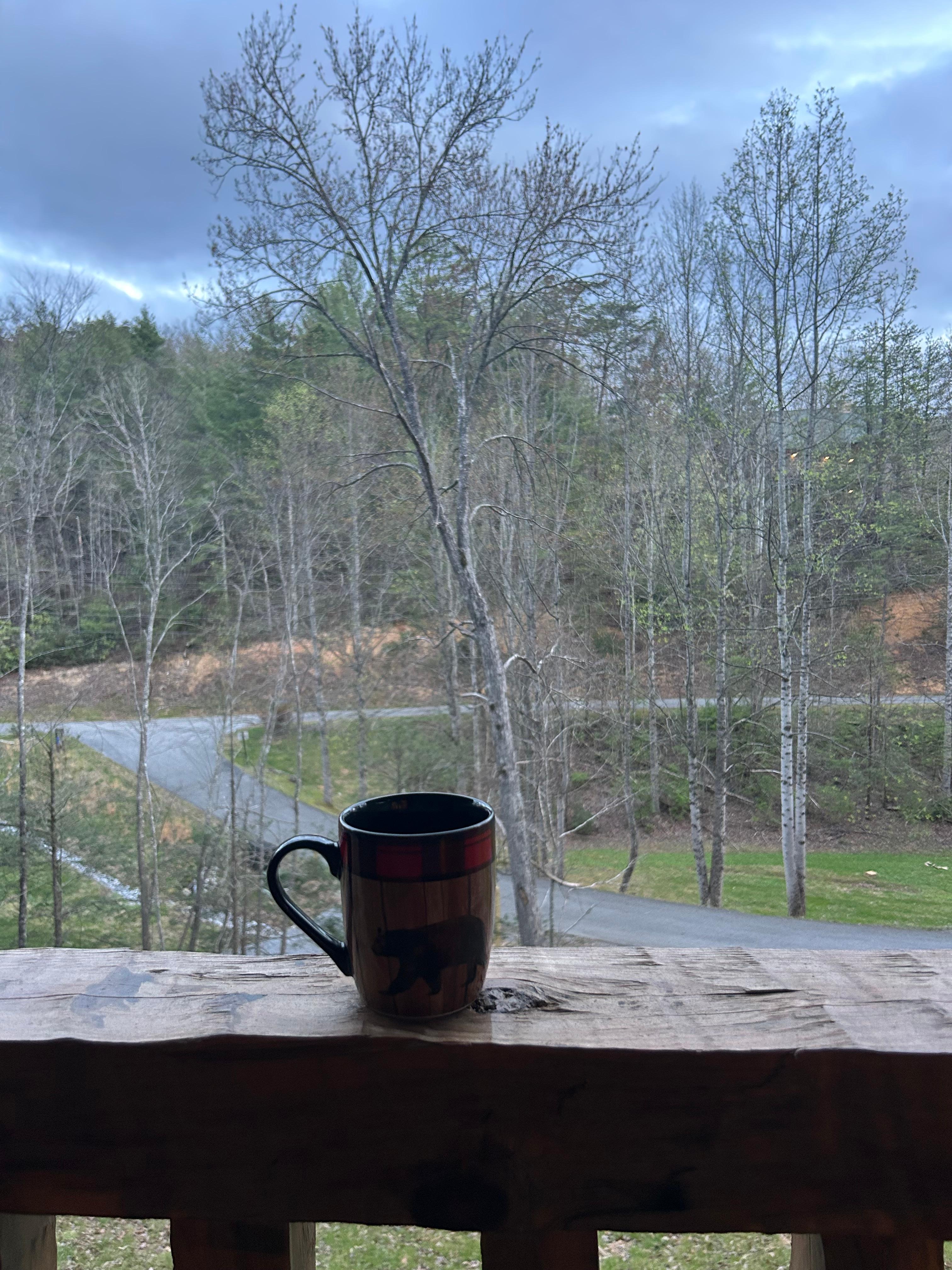 Perfect spot for coffee