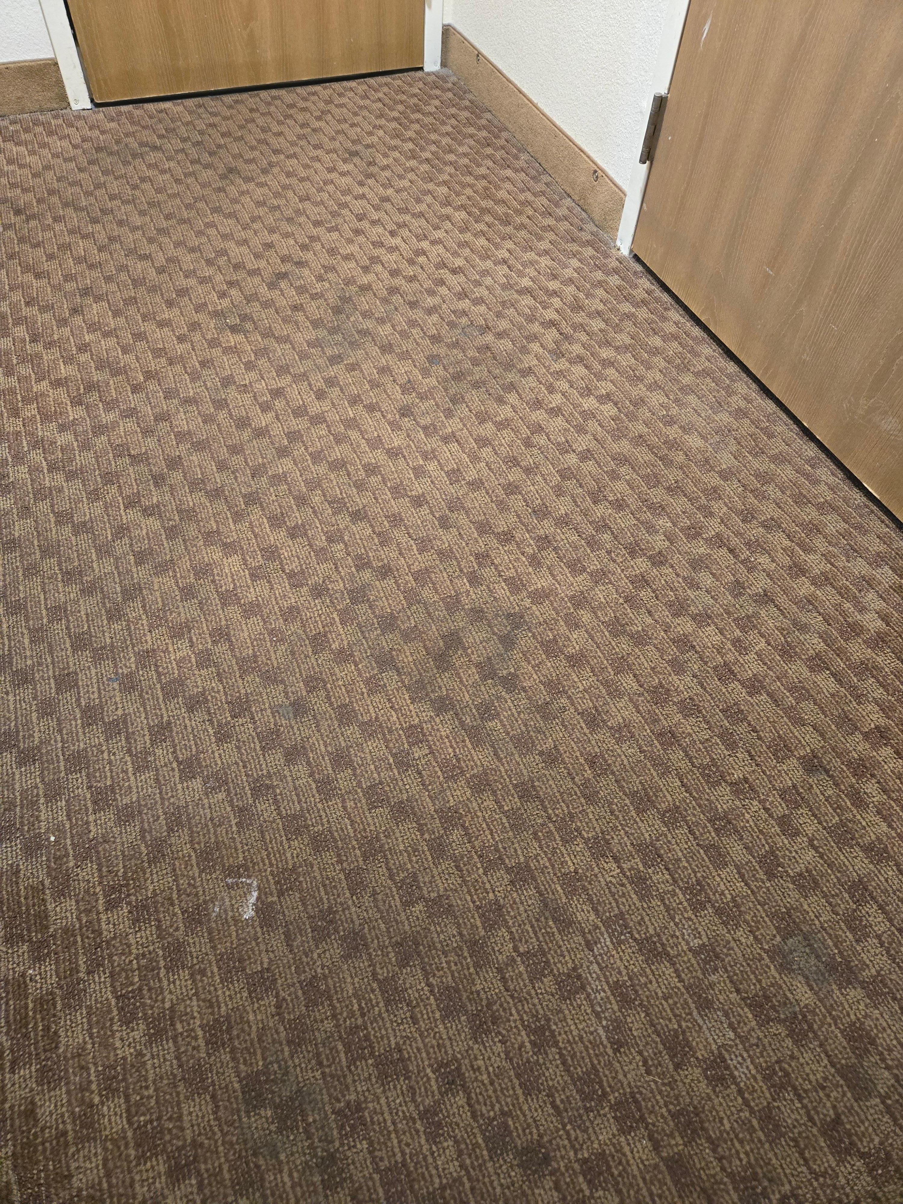 Capetown stains the floor sticky had to have shoes on the whole time