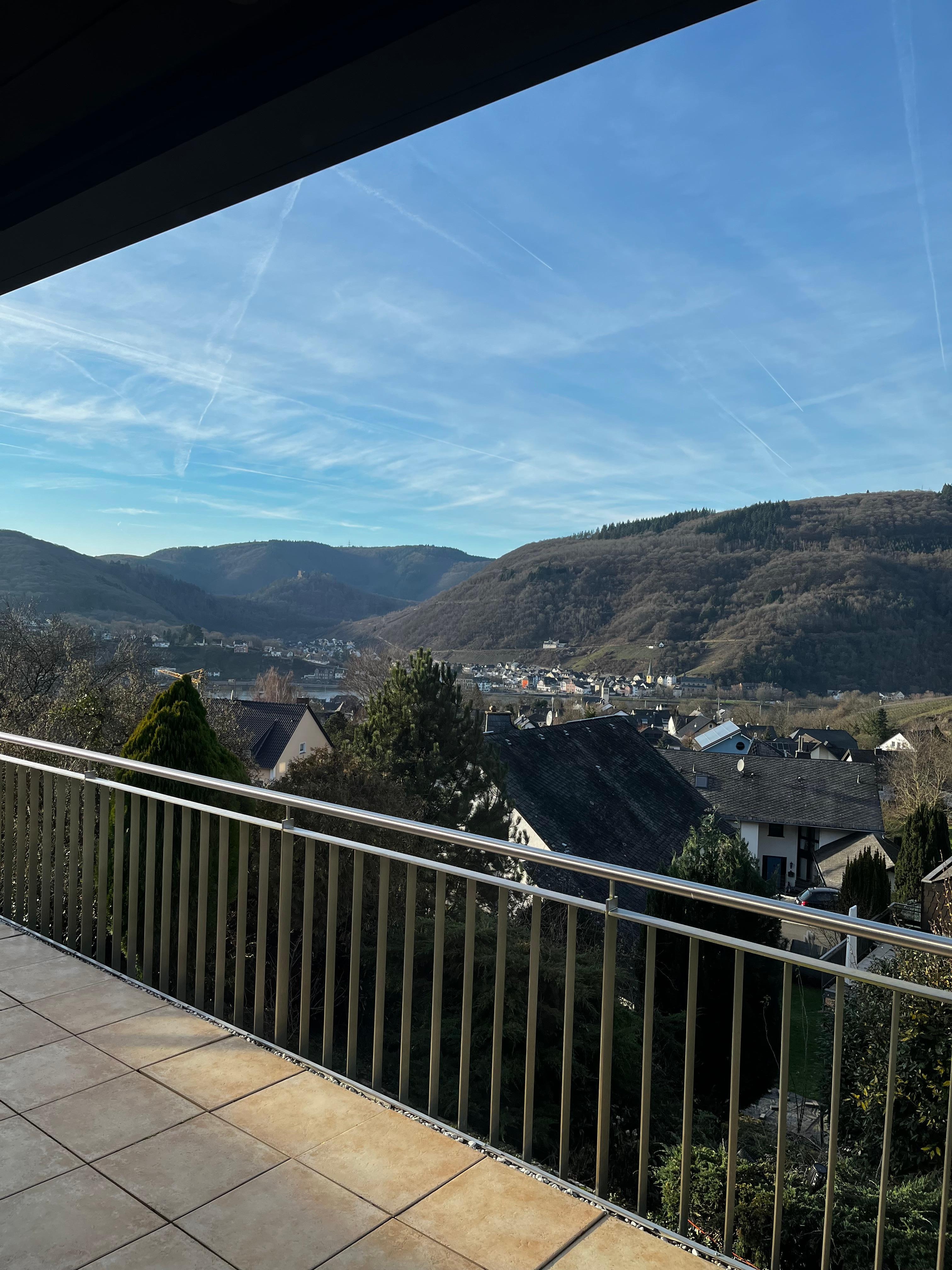 Blick vom Balkon 
