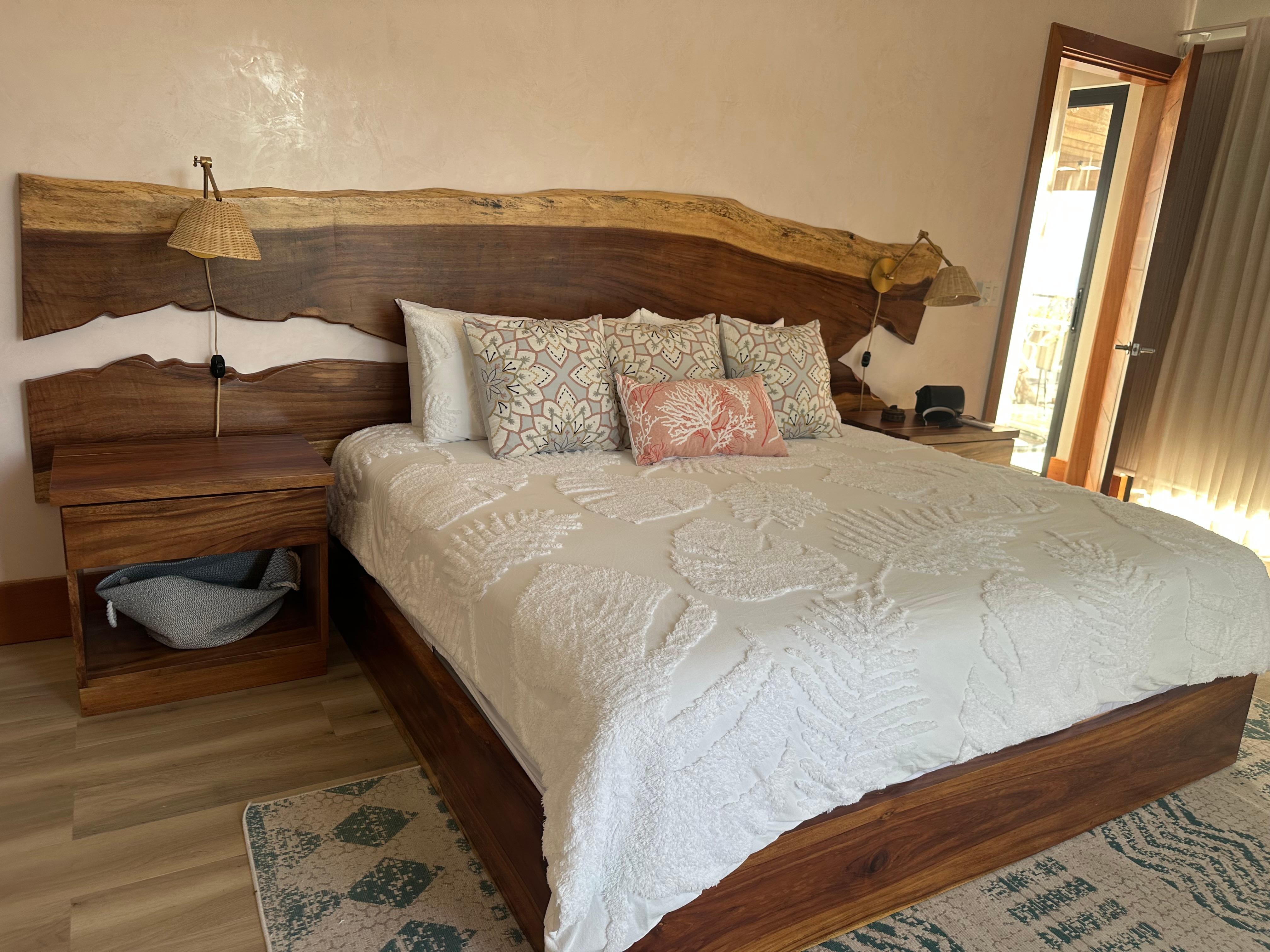 Master bedroom. The woodwork is amazing!