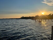 View from pier