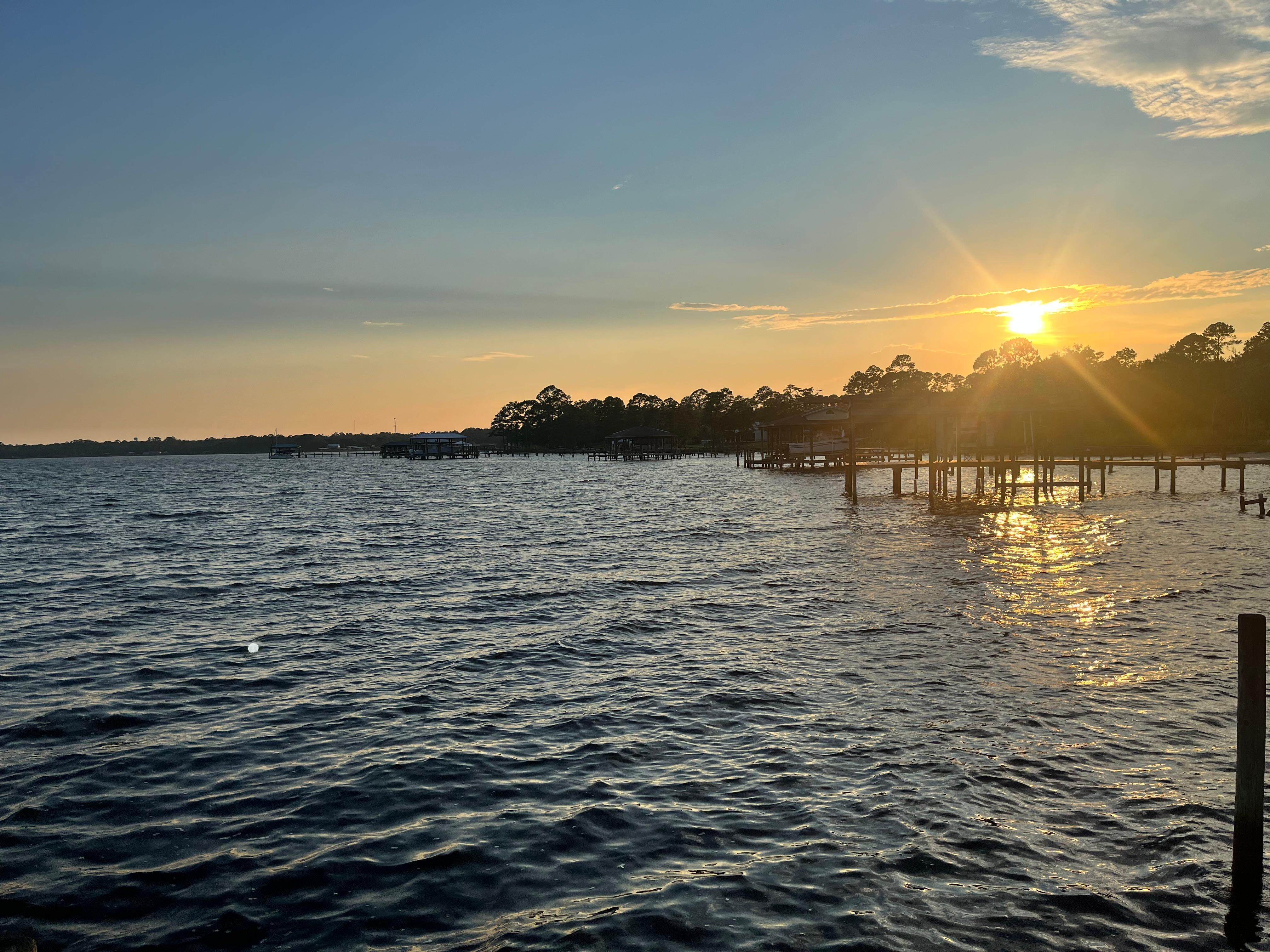 View from pier