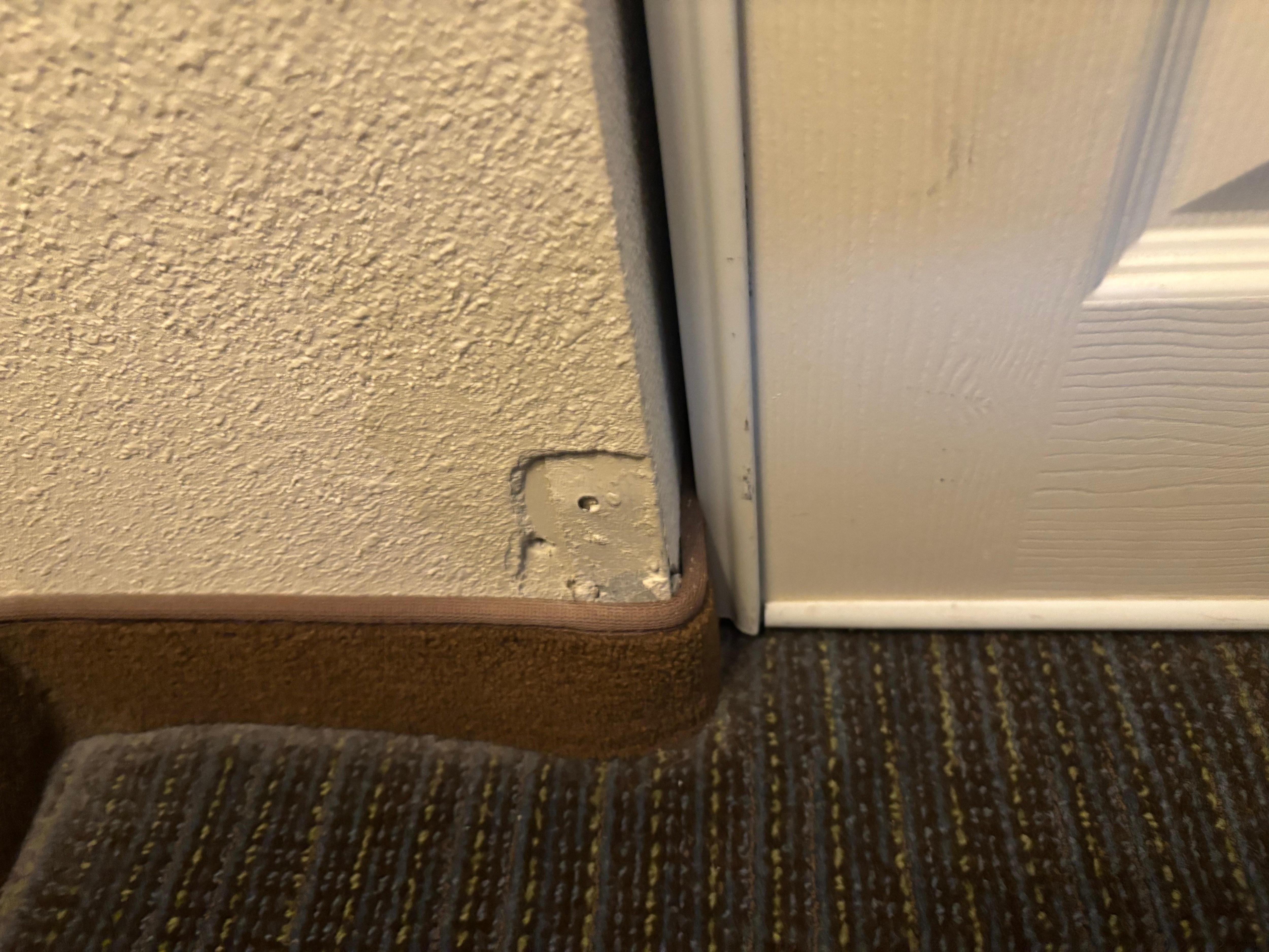Wall falling apart