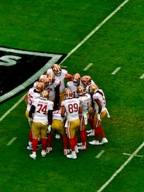 stayed at the RIO, to go to the NINER/Raiders game