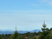 Vue du balcon de ma chambre.