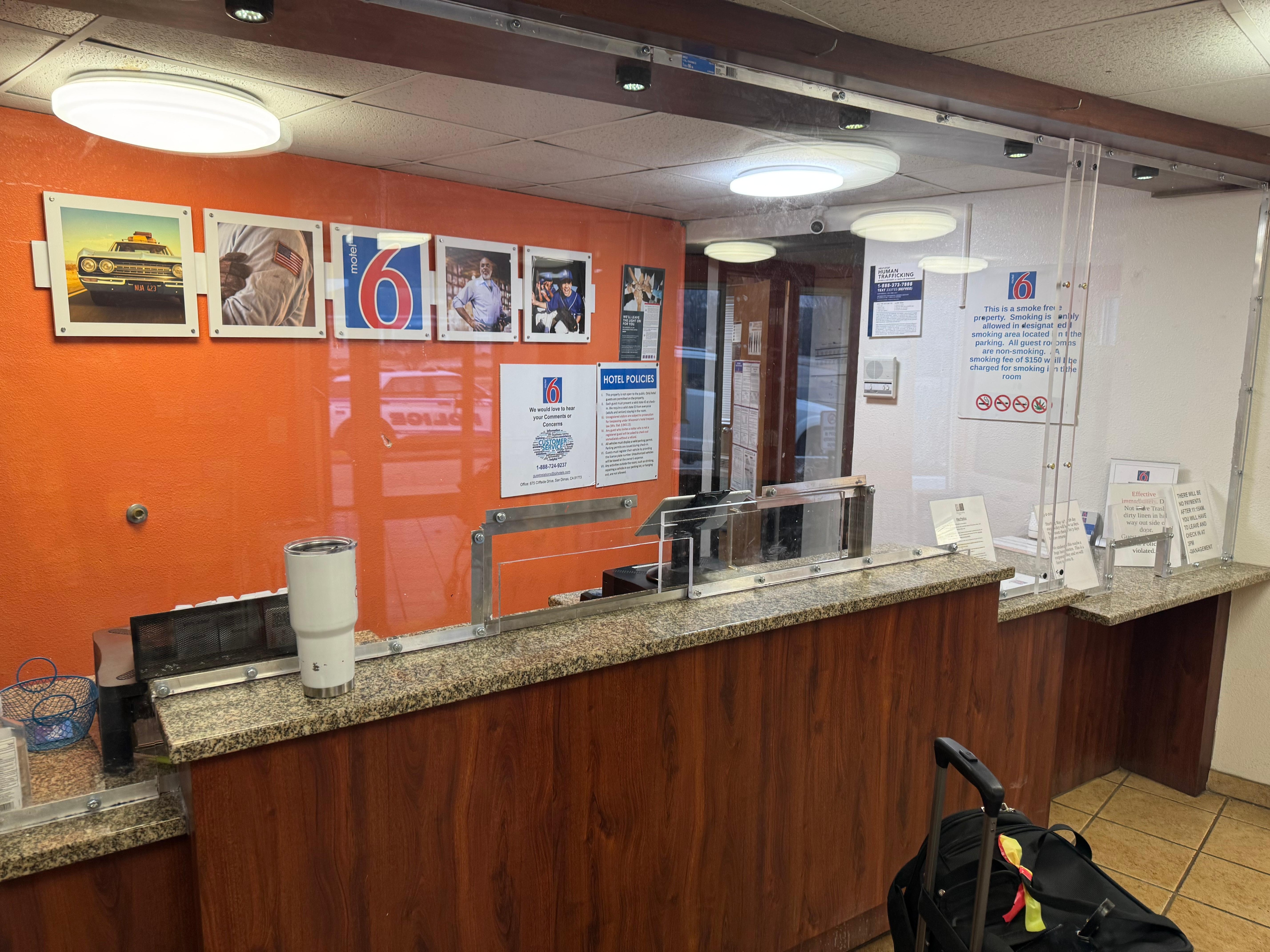 Looks like bullet proof glass 