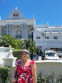 Front of location