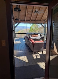 View from the master bedroom.