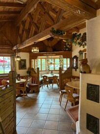 Inside the hotel