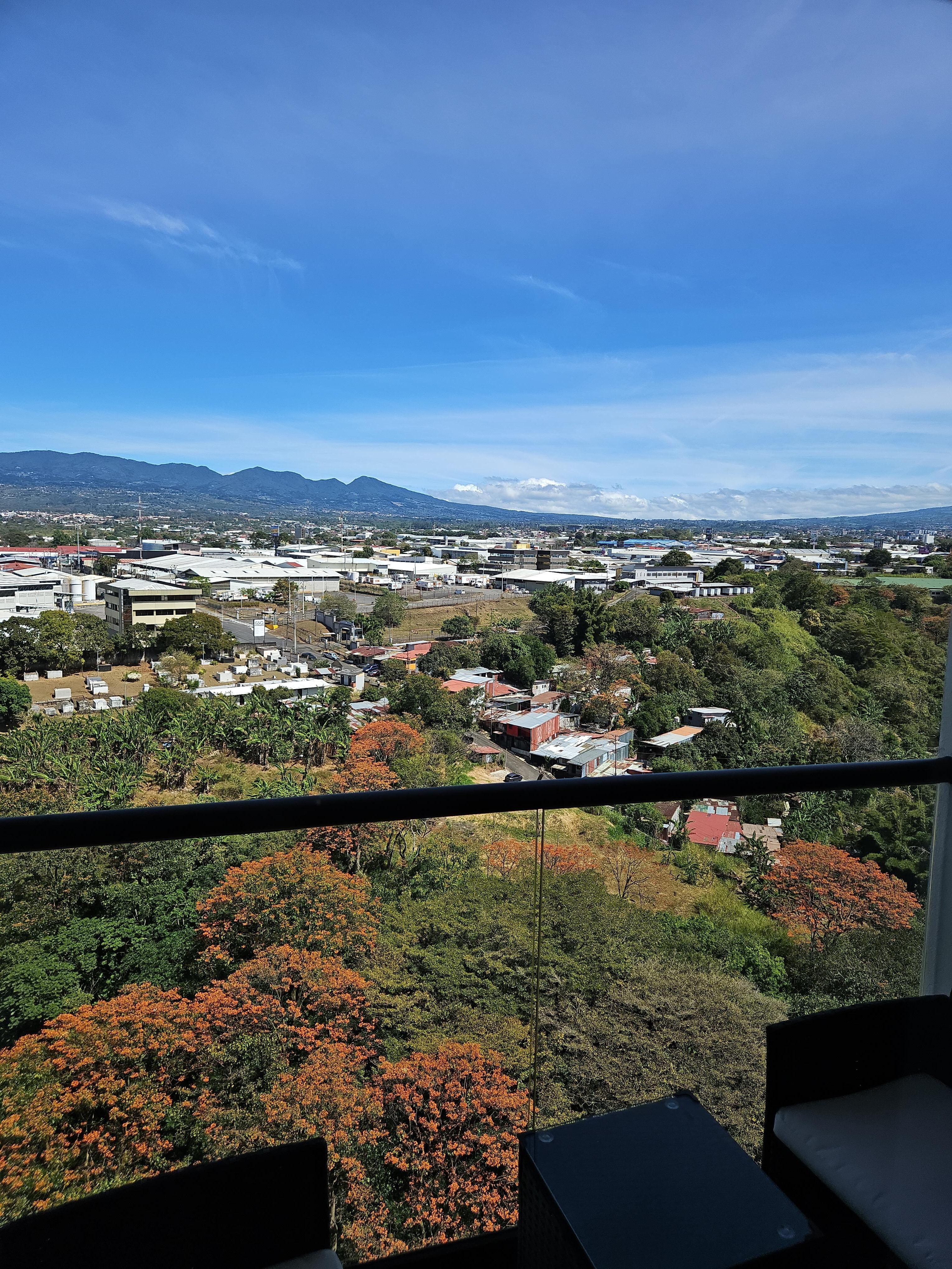 View from the balcony...