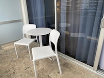 Balkongen til standard dobbeltrom