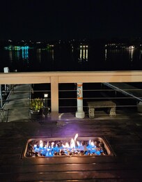 View from the pourch