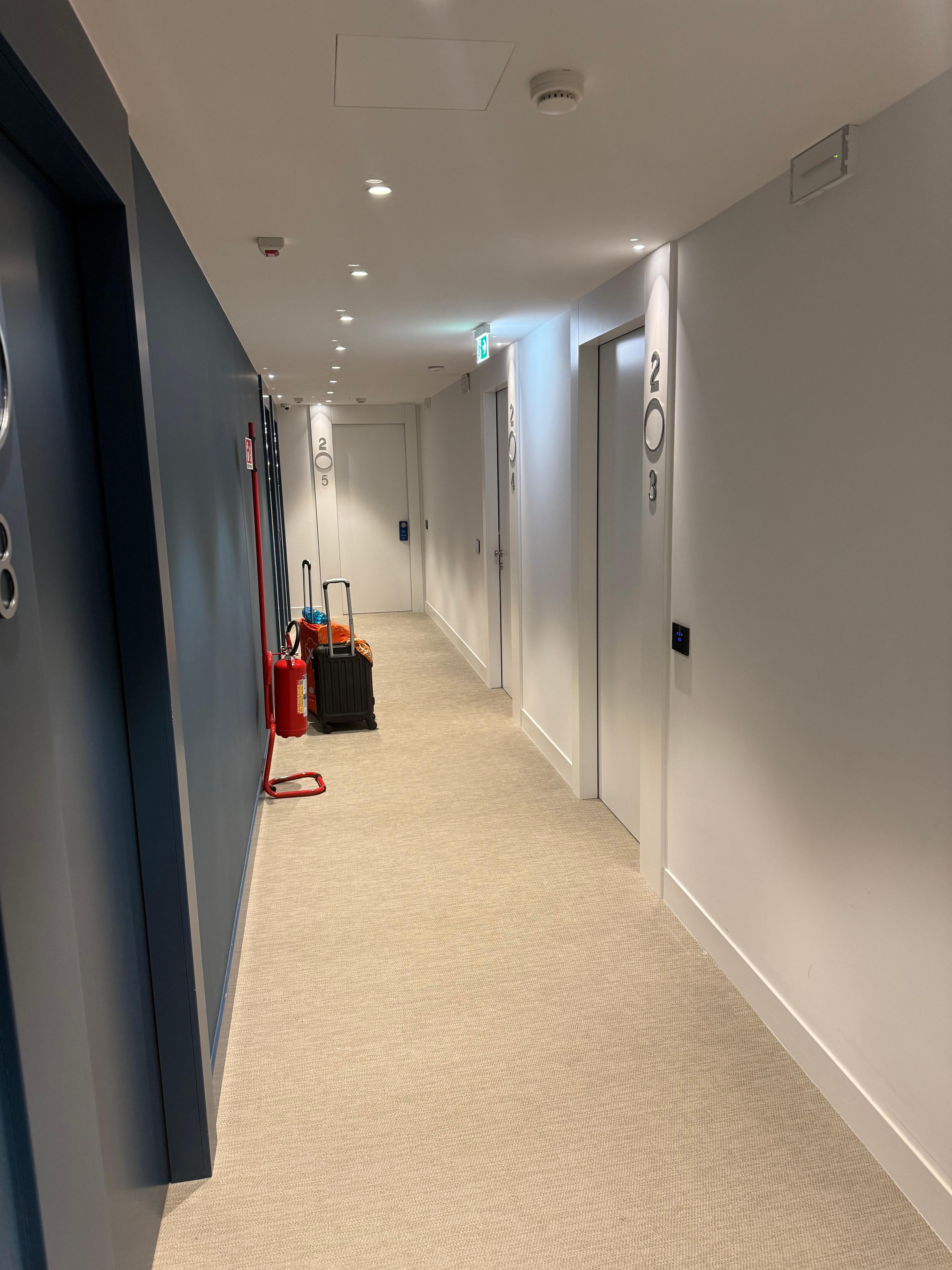 Corredores e quartos novíssimos!!