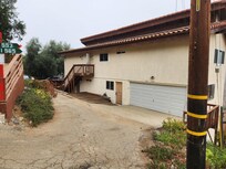 Driveway to apartment